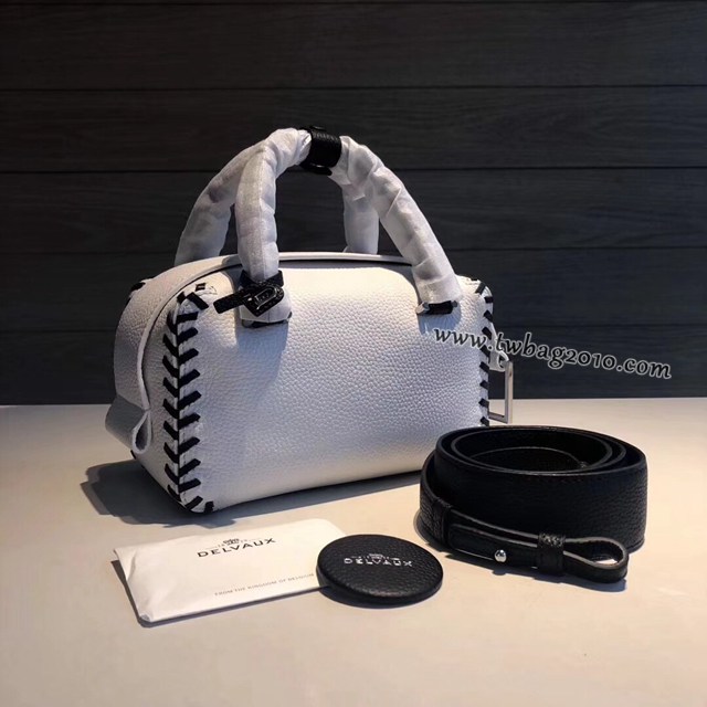 Delvaux經典款Cool Box荔枝紋手提女包 德爾沃專櫃手提肩背手袋女包 bxs1029